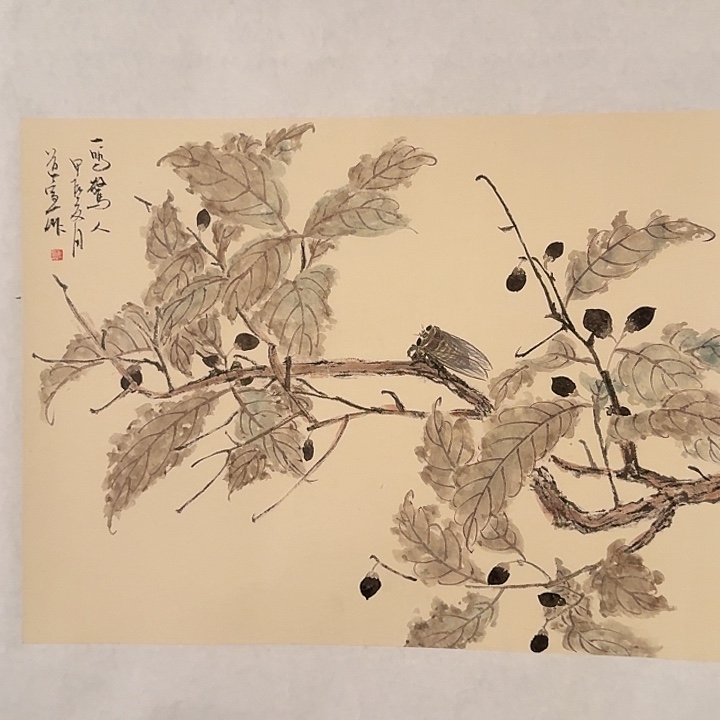 国画董老师作品画作