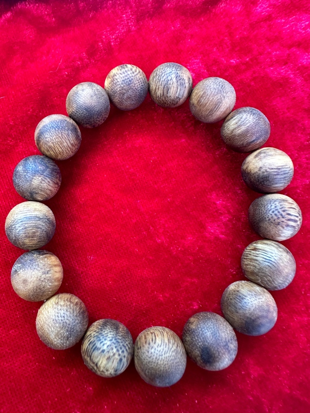 沉香奇楠沉香12圆珠虎斑纹12g单多样性发一