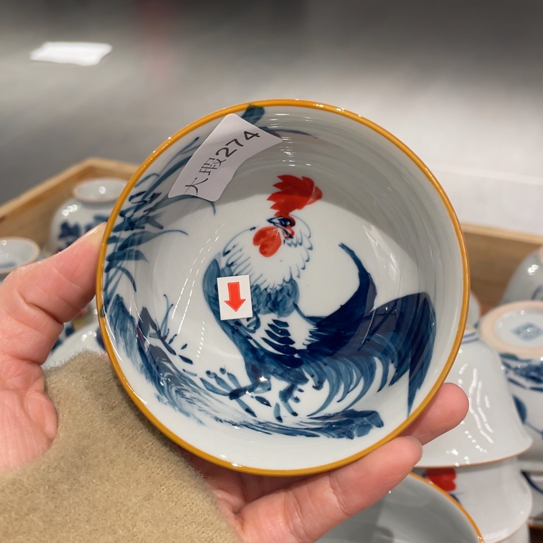 有下釉下彩纯手绘