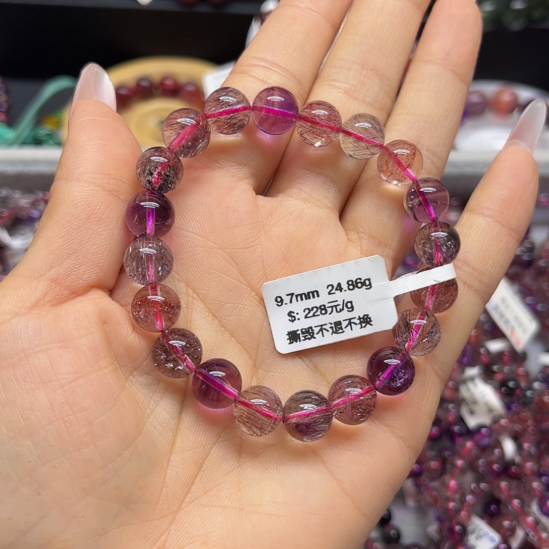 水晶手链未镶嵌手链