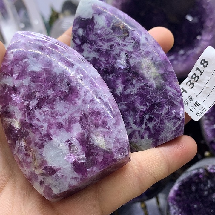 紫晶1未镶嵌3818水晶水晶