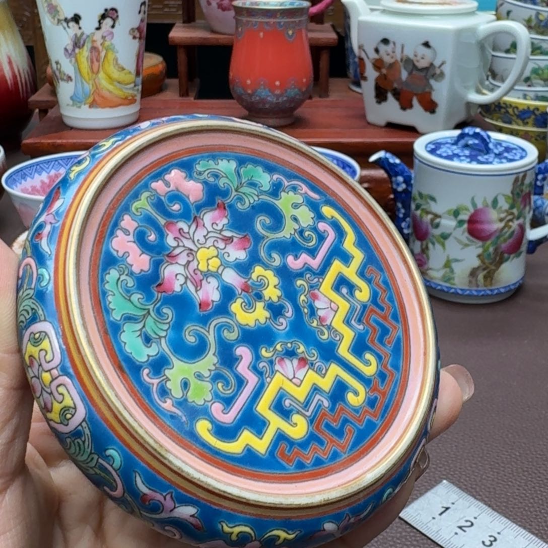 瓷片景德镇仿古手工制作精品展示