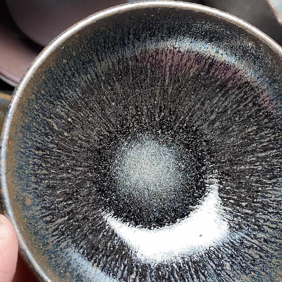 茶盏191 建窑建盏微瑕磨底