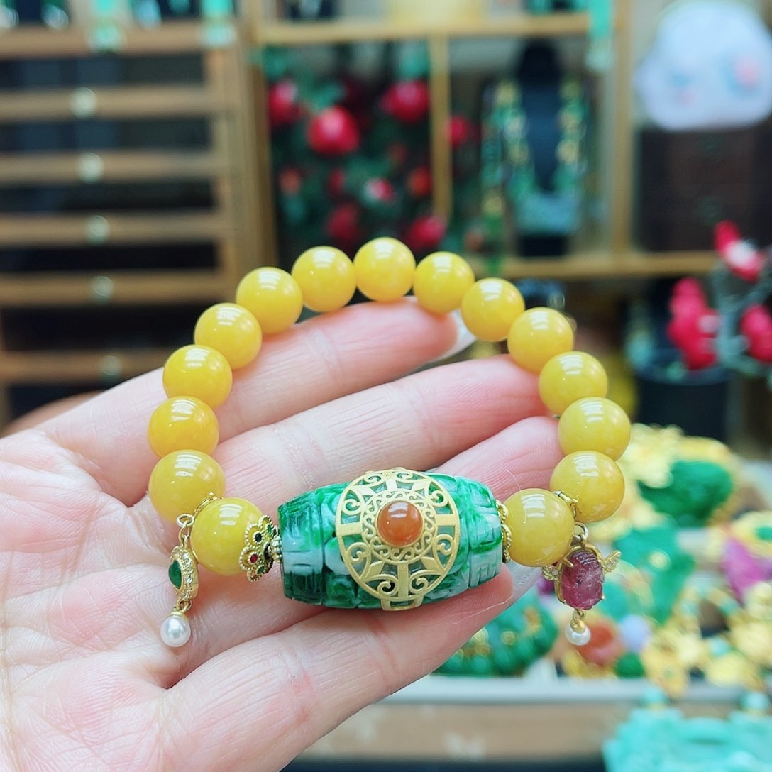 合金手串翡翠48小时鉴赏期