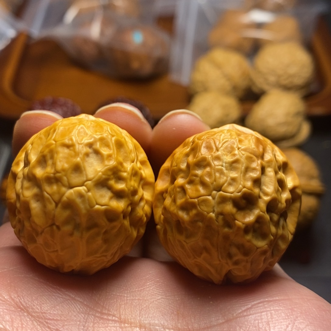 文玩核桃把件36尺花甲龙龟