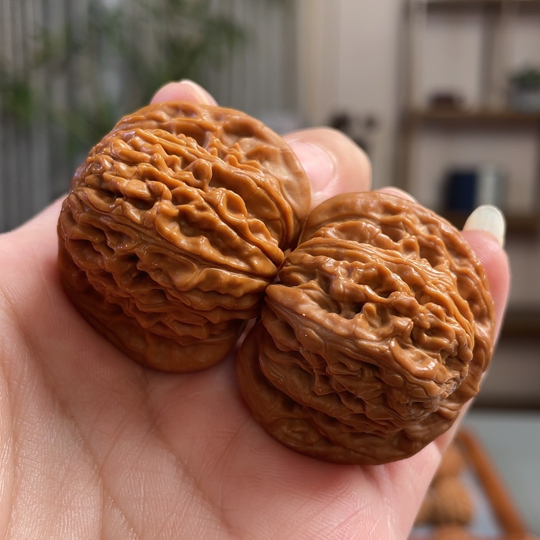 桃核把件39×35尺全品平谷四座楼CN01404已打底