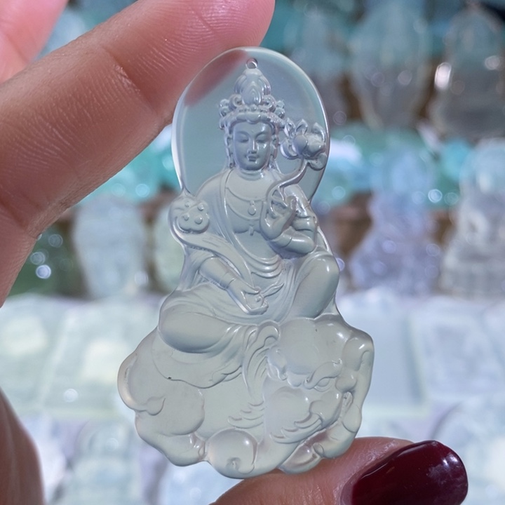 岫玉吊坠未镶嵌吊坠