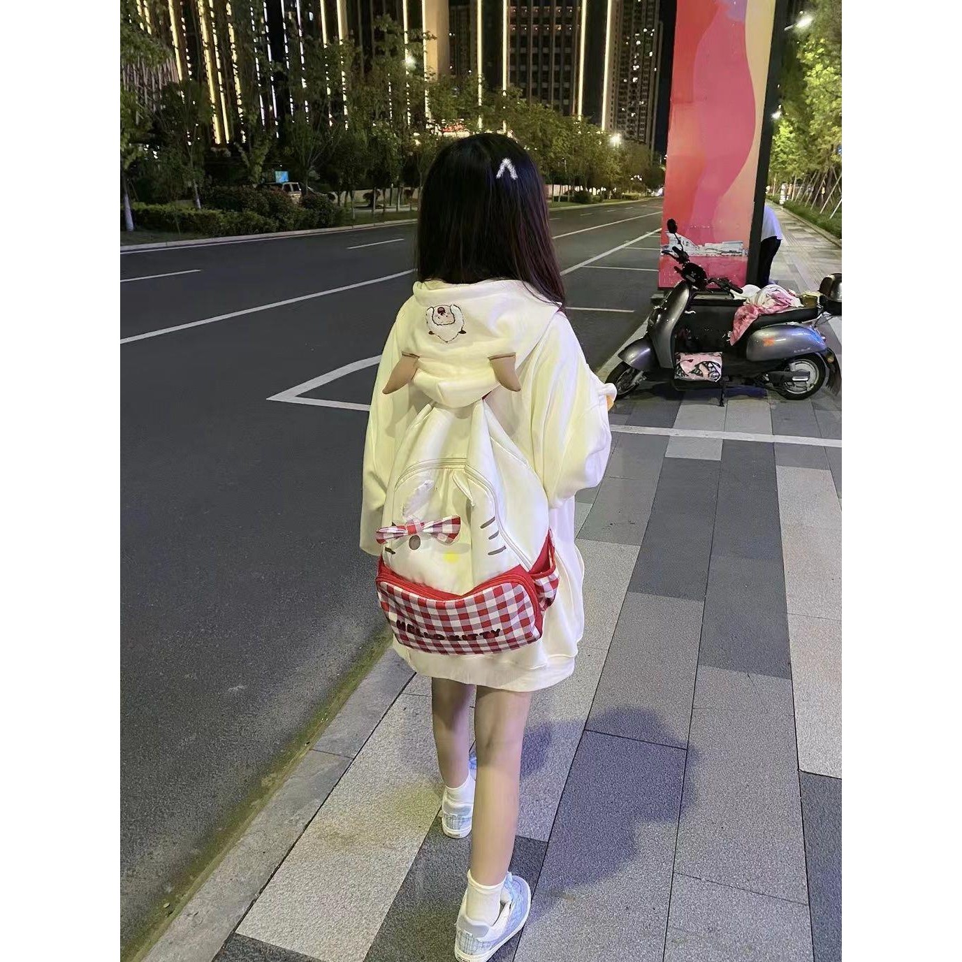 日系hellokitty书包少女心超萌双肩包校园可爱卡通背包初高中学生