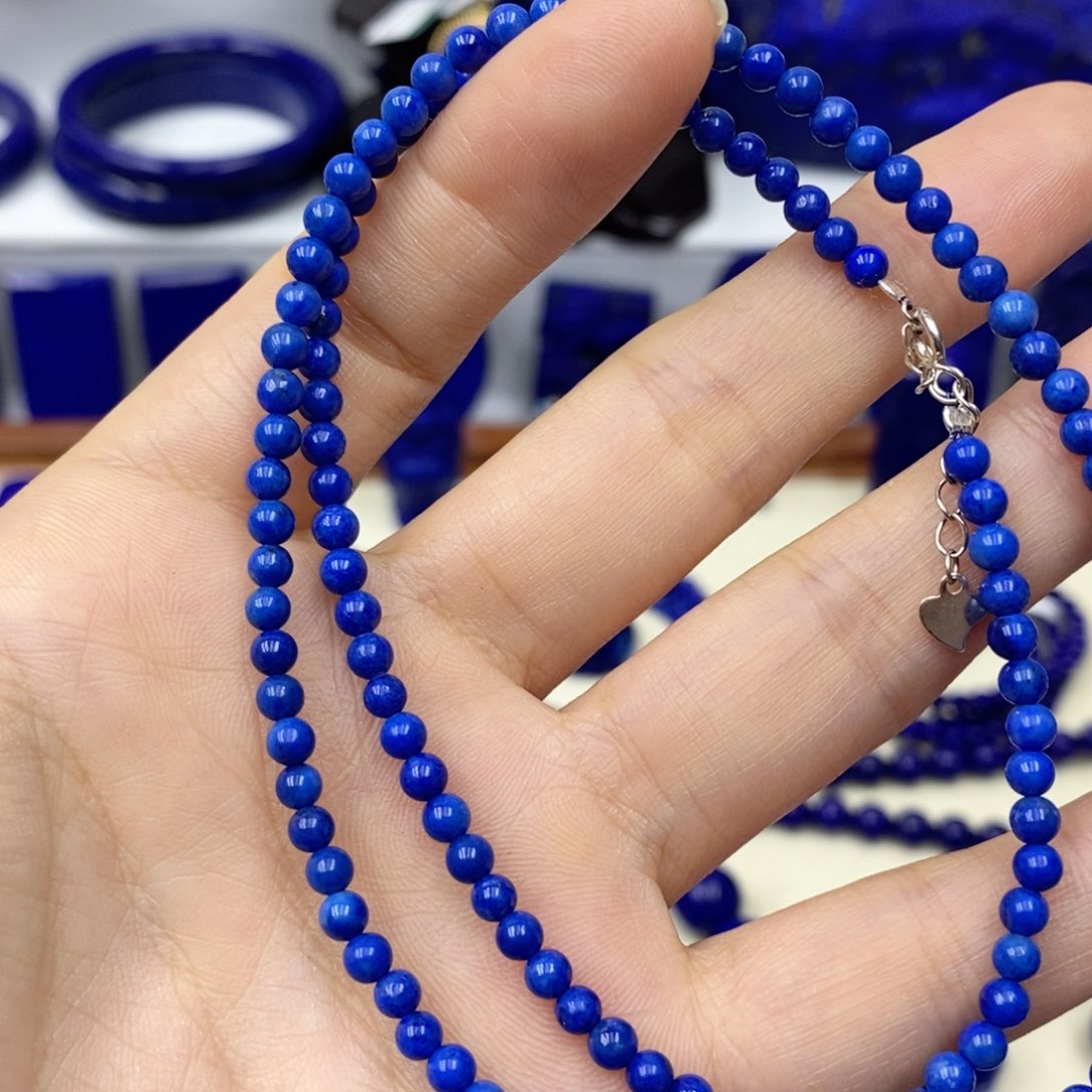 青金石颈饰未镶嵌