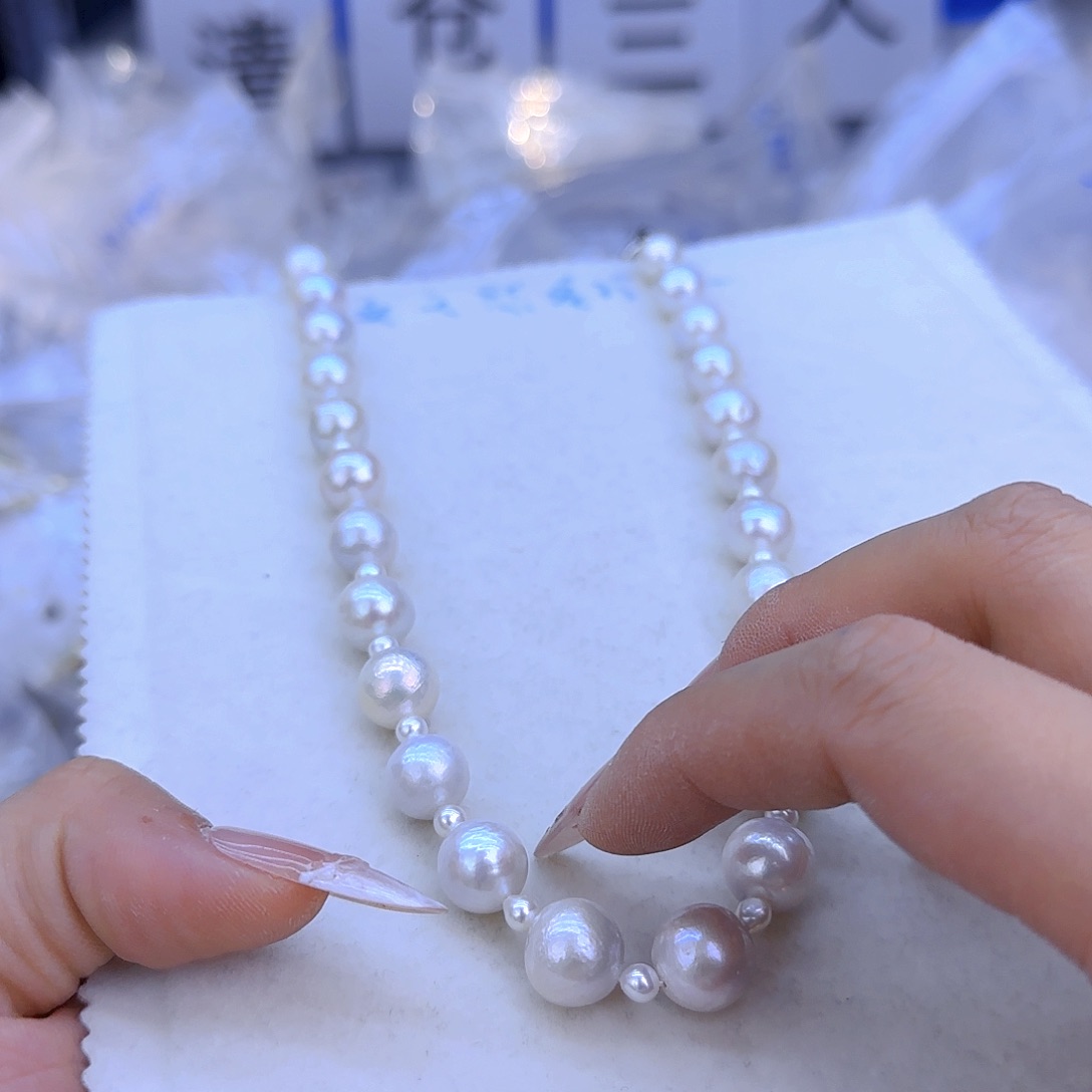未镶嵌项链定制多样性发货发其一752淡水珍珠