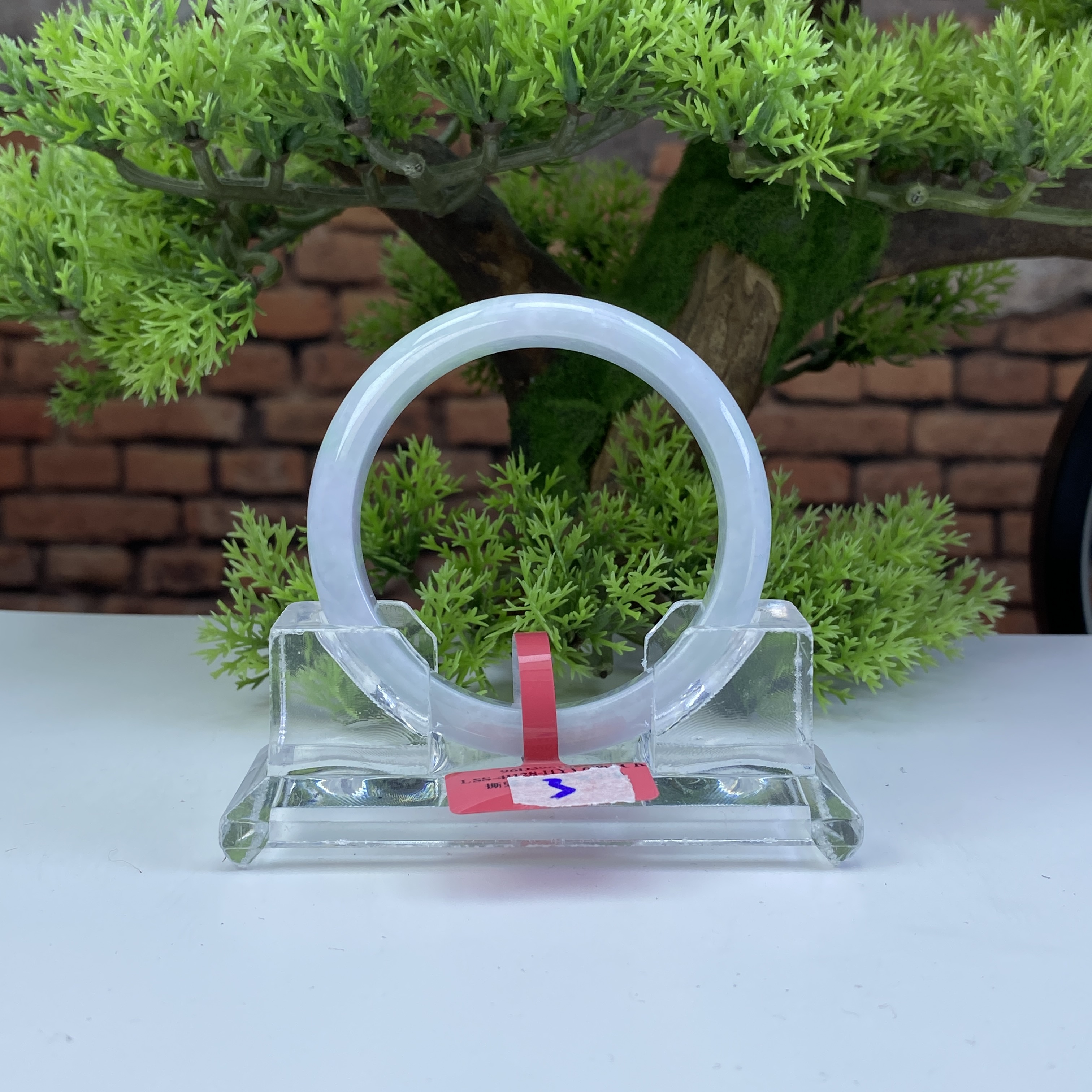 57.7【刀客砍价王】帅豪-天然缅甸A货翡翠手镯   L3