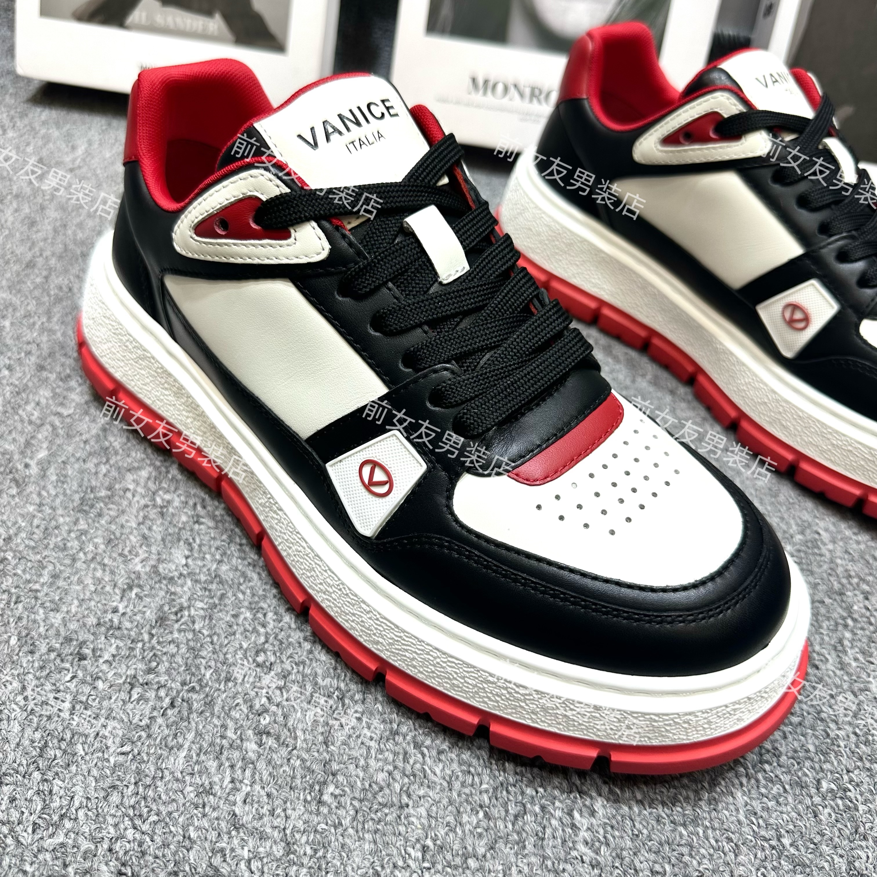 【斯丹鞋子】新款正品男士运动时尚休闲圆头百搭潮鞋板鞋潮流9022