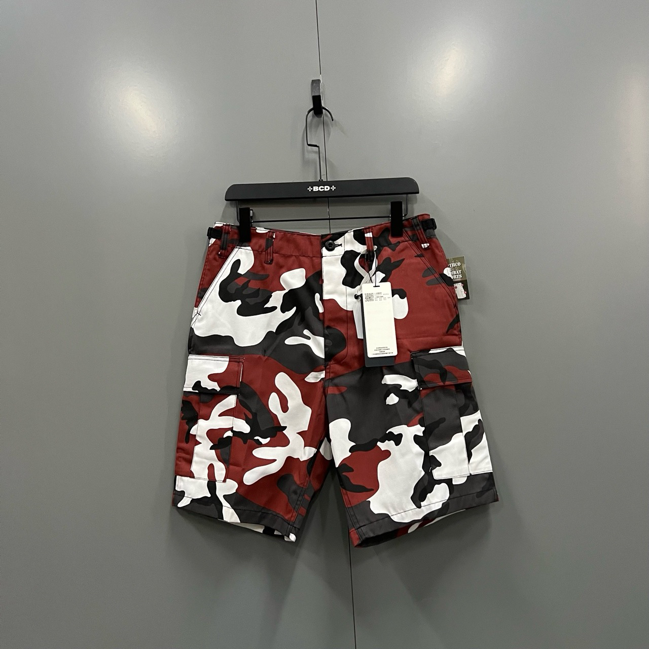 （bb）119 Rothco 黑红迷彩短裤 S码/全新/吊牌/011832