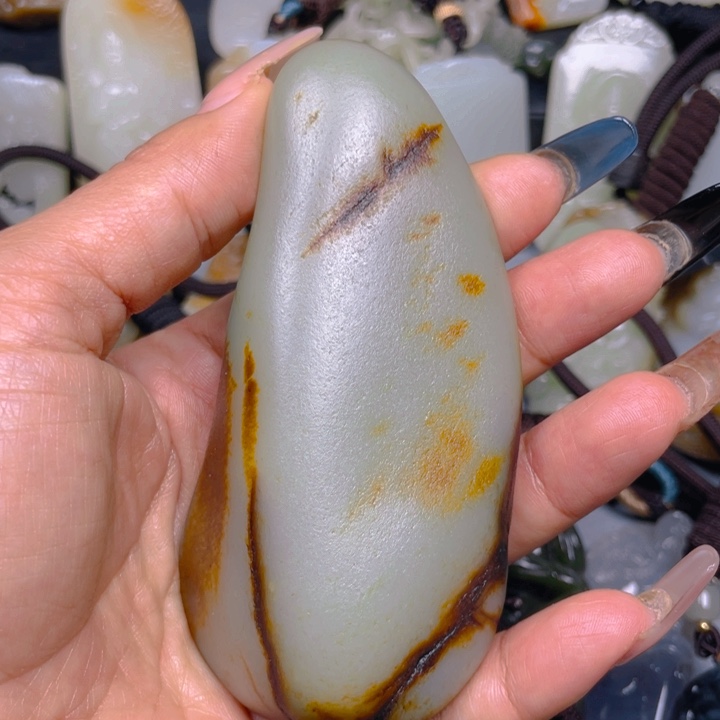 和田玉挂件未镶嵌