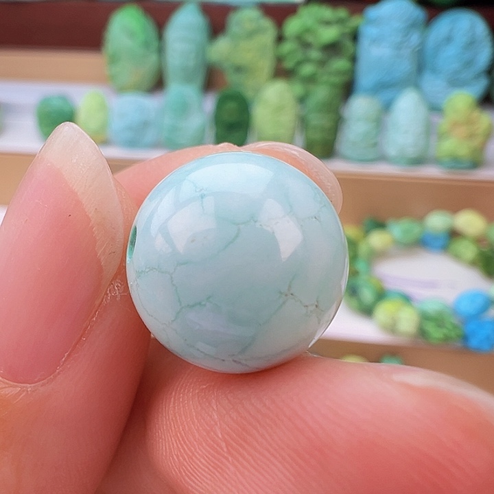 未镶嵌绿松石项链