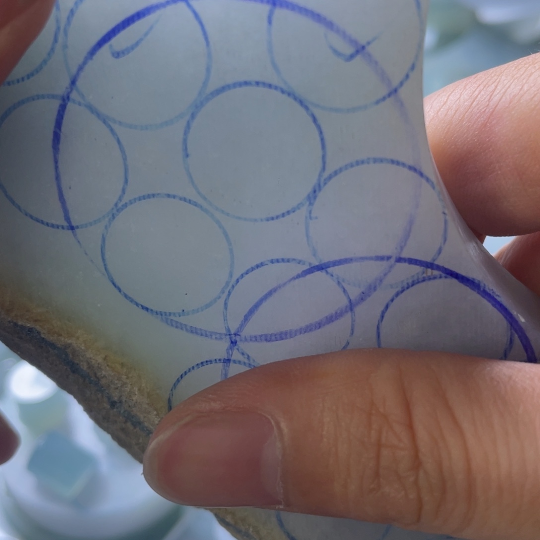 解****定制翡翠未镶嵌平安扣