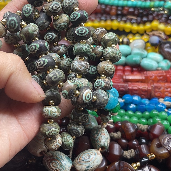 海***ˊ玛瑙/玉髓未镶嵌颈饰