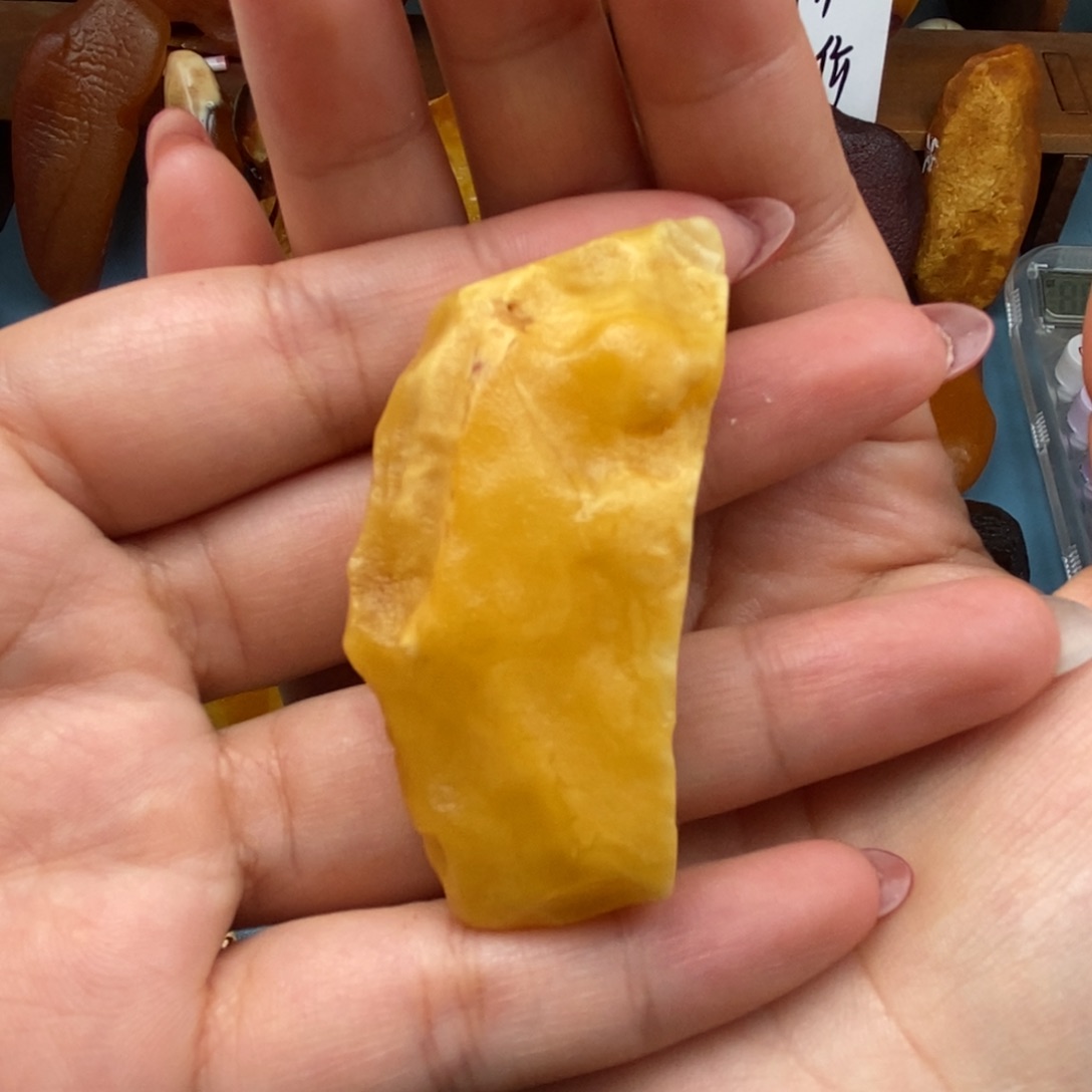 定制琥珀未镶嵌蜜蜡原石定制