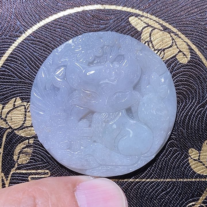 吊坠(不含链)未镶嵌翡翠挂件