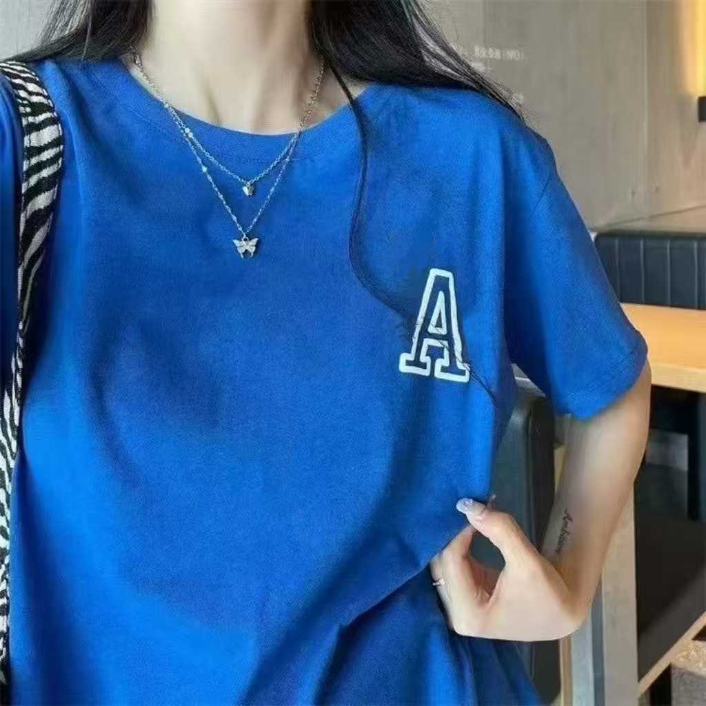 【OY】L家百搭显瘦修身短T