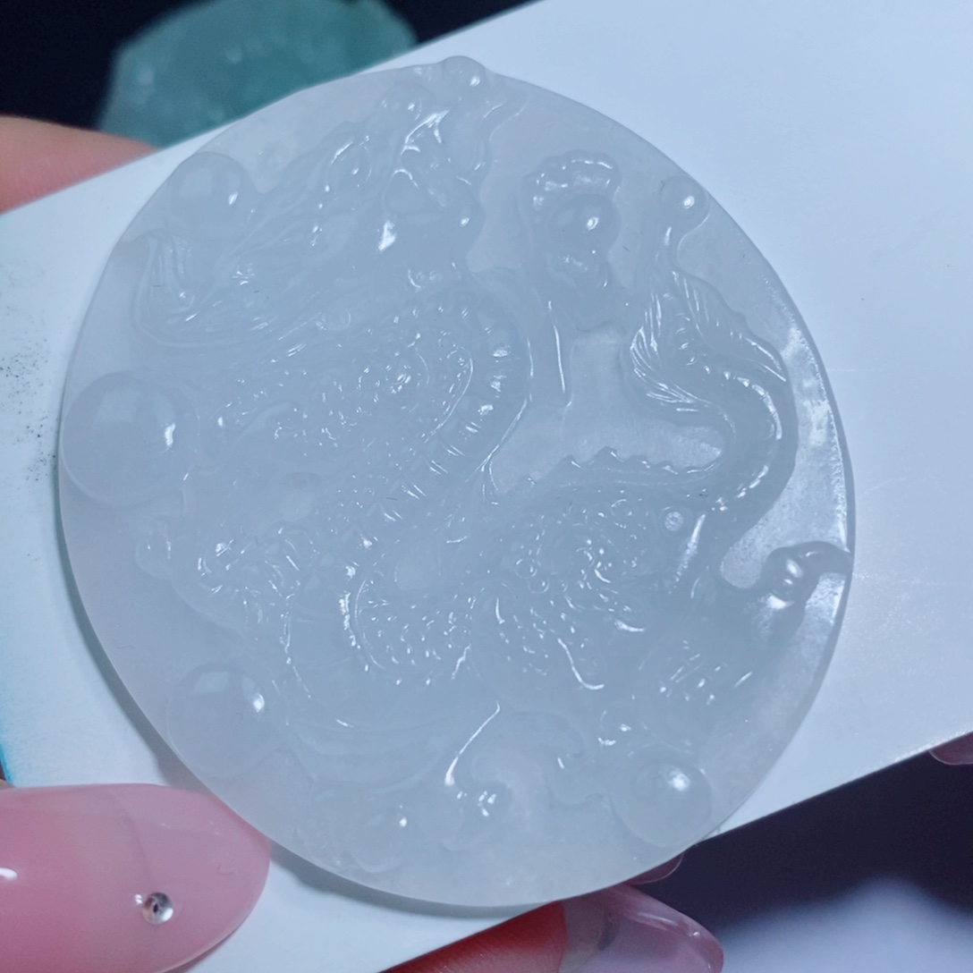 定制翡翠未镶嵌吊坠