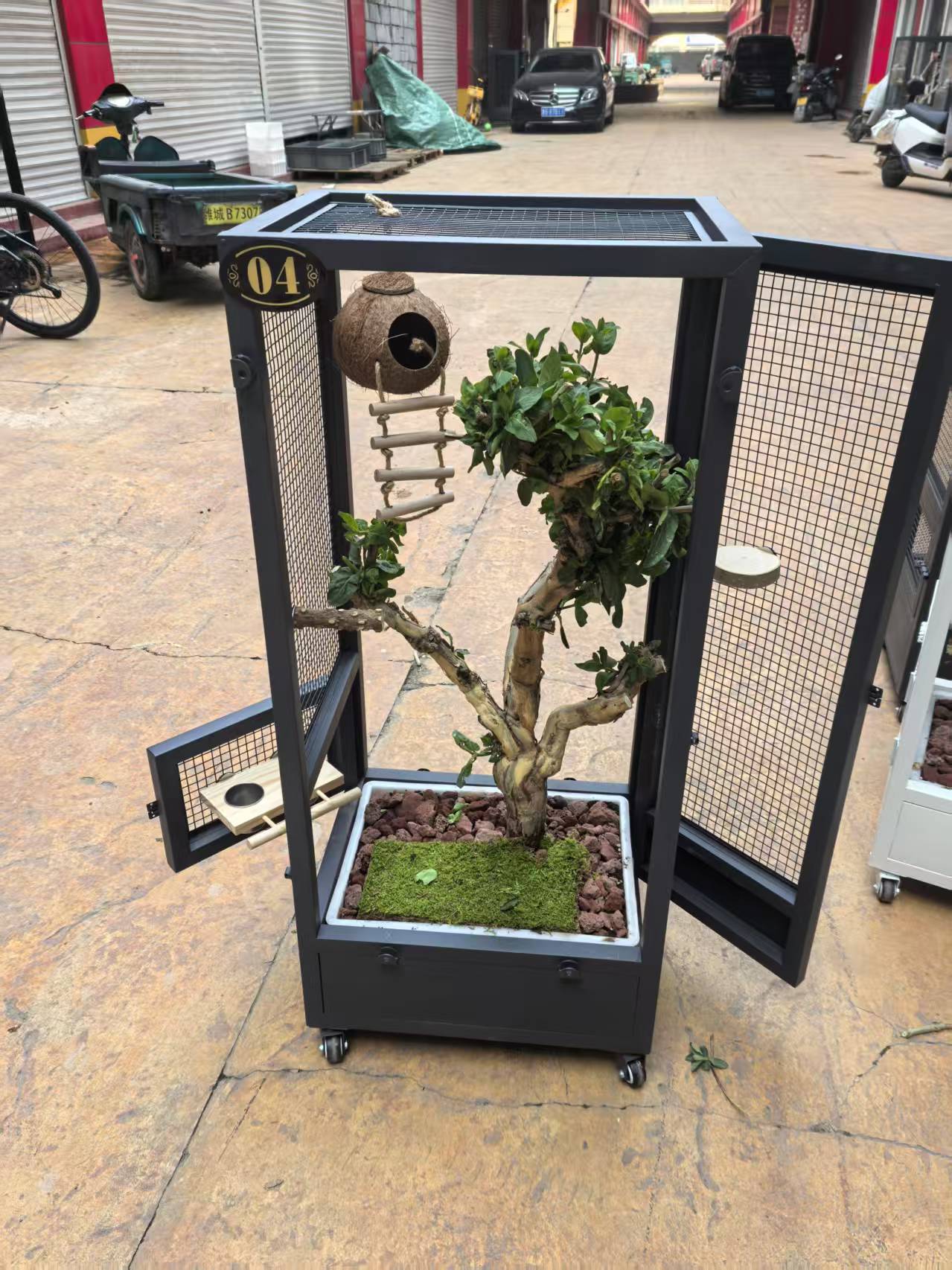 高110长47宽37生态鸟笼