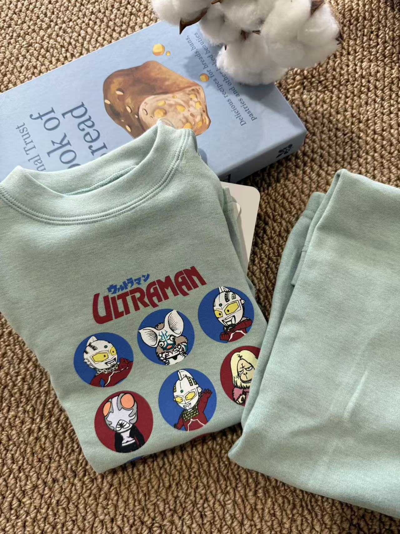 海小丫儿童联名款自发热秋衣套装-奥特曼打怪兽2350603