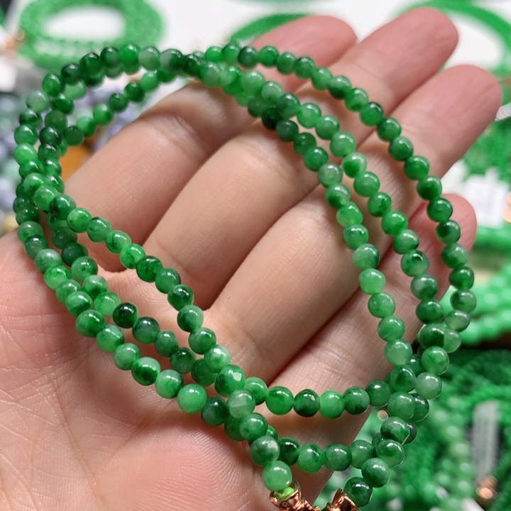 翡翠未镶嵌手链翡翠