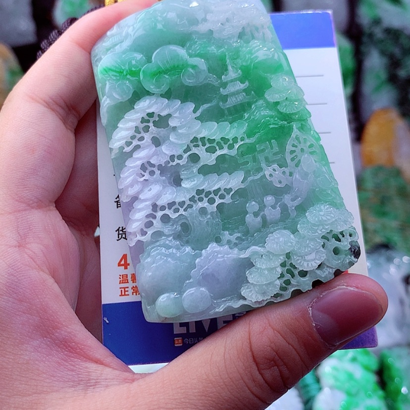 【闪购商品】翡翠颈饰未镶嵌挂件