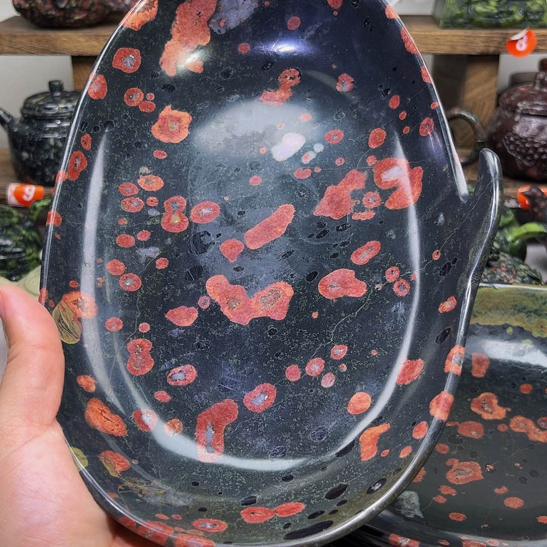 李**Ⅶ梅花石安山玉精品