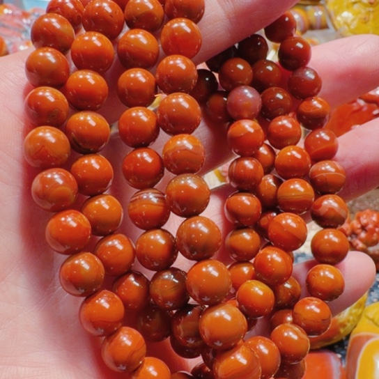 玛瑙/玉髓未镶嵌套链0.75