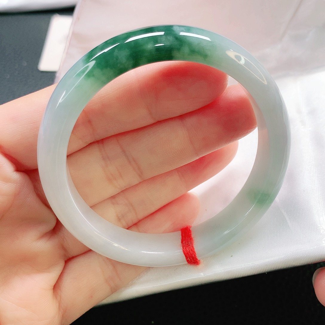 未镶嵌手镯翡翠54.5正