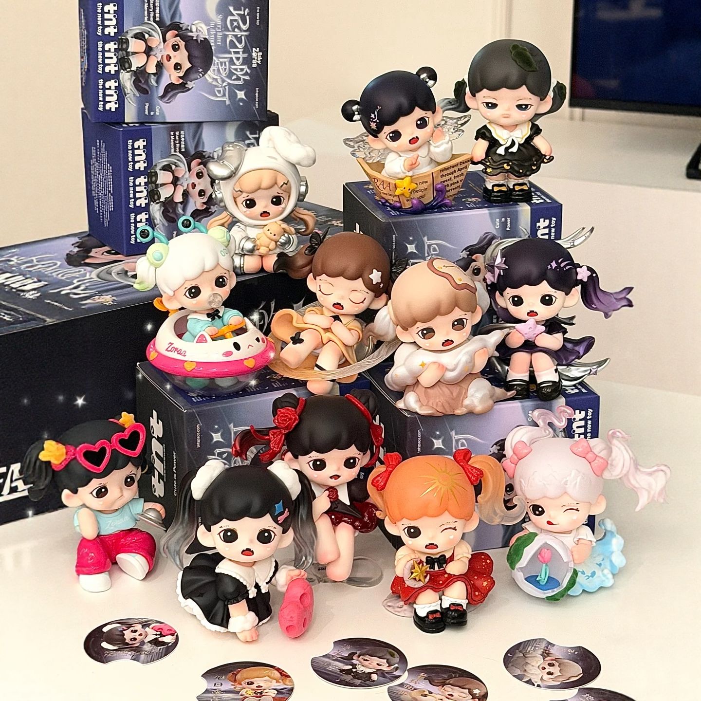 【拆盒】Zoraa记忆中的星河系列潮玩盲盒手办