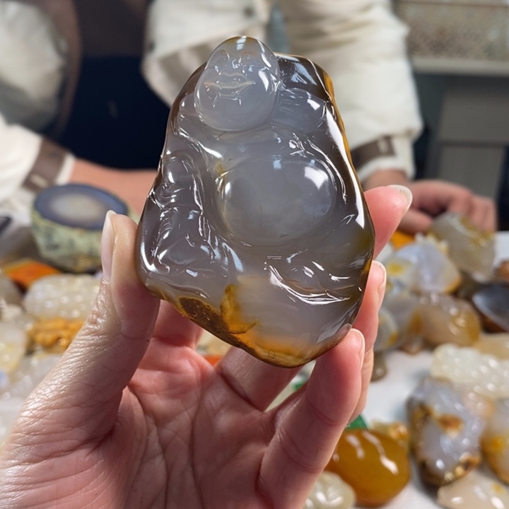 玛瑙/玉髓吊坠(不含链)未镶嵌