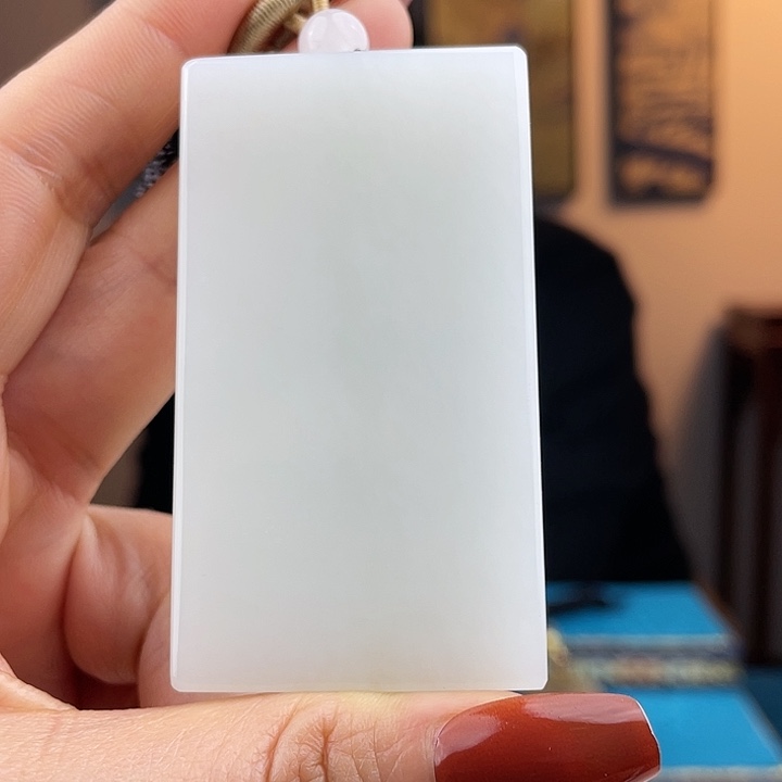 和田玉颈饰未镶嵌爱****爸