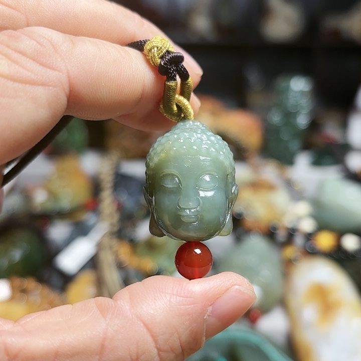 和田玉颈饰未镶嵌孝*先