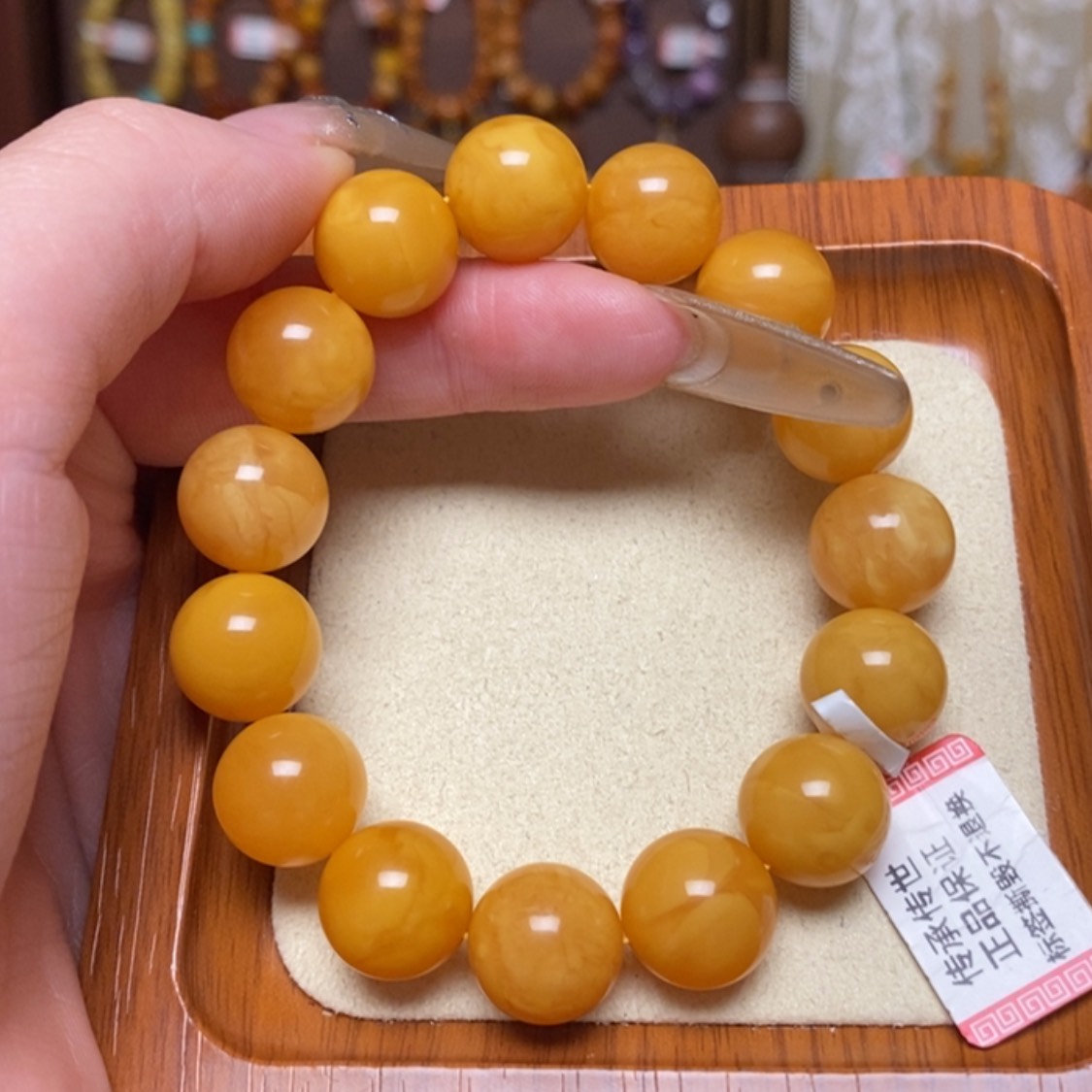 【闪购商品】手链蜜蜡未镶嵌手串