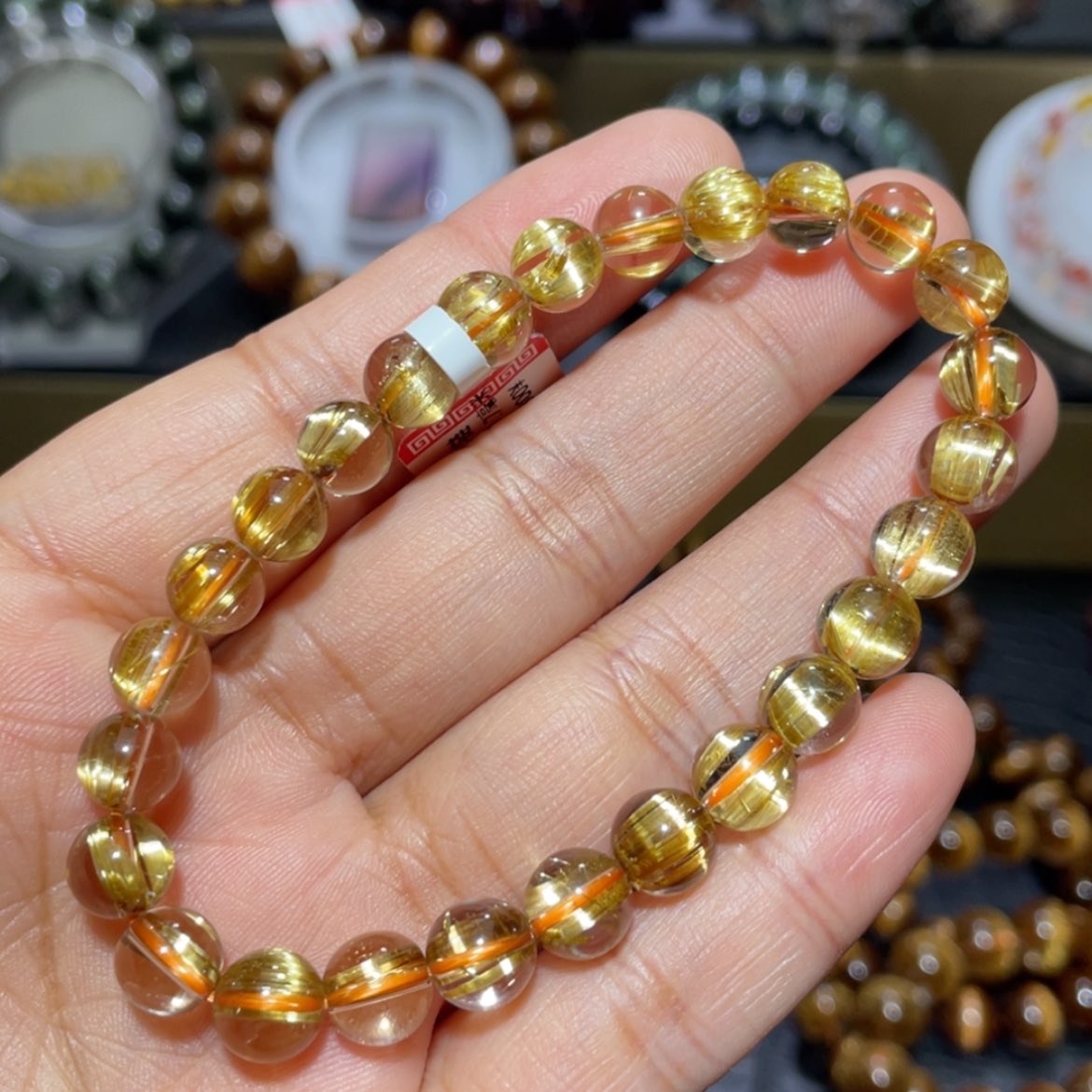 【闪购商品】水晶手串未镶嵌钛晶手串