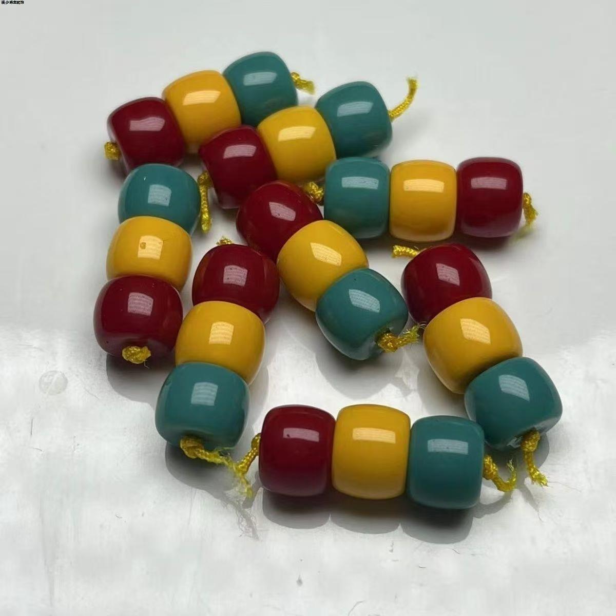 精选红绿灯手串配饰单珠配珠