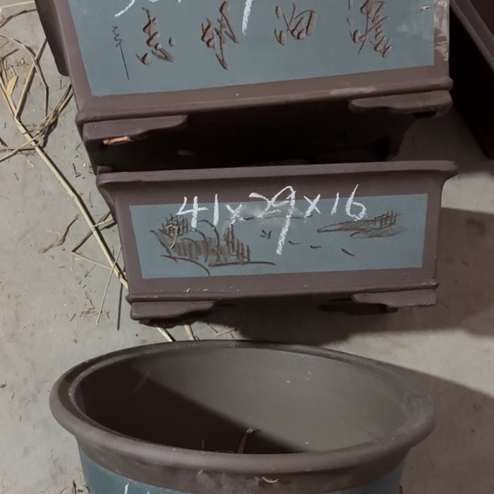 冰***师花盆紫砂  420    128马槽2组。 41圆盆2组