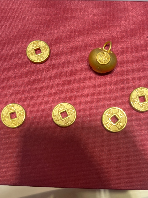 足金999貔貅五帝币转运珠