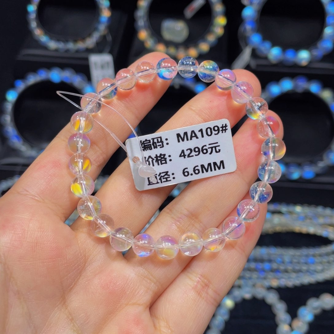 手链未镶嵌月光石MA109#6.6mm