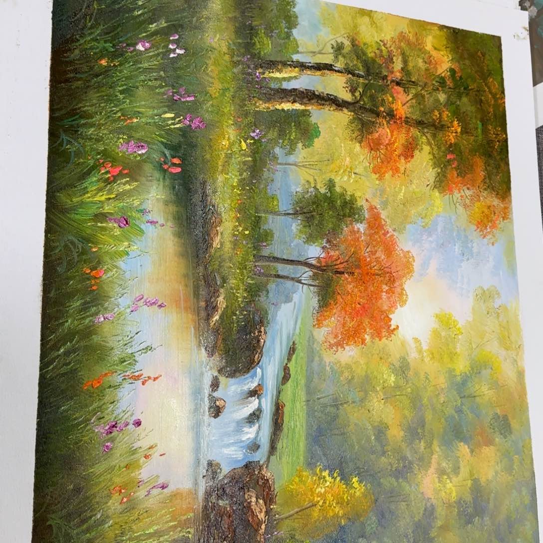 油画优惠活动开始了。好