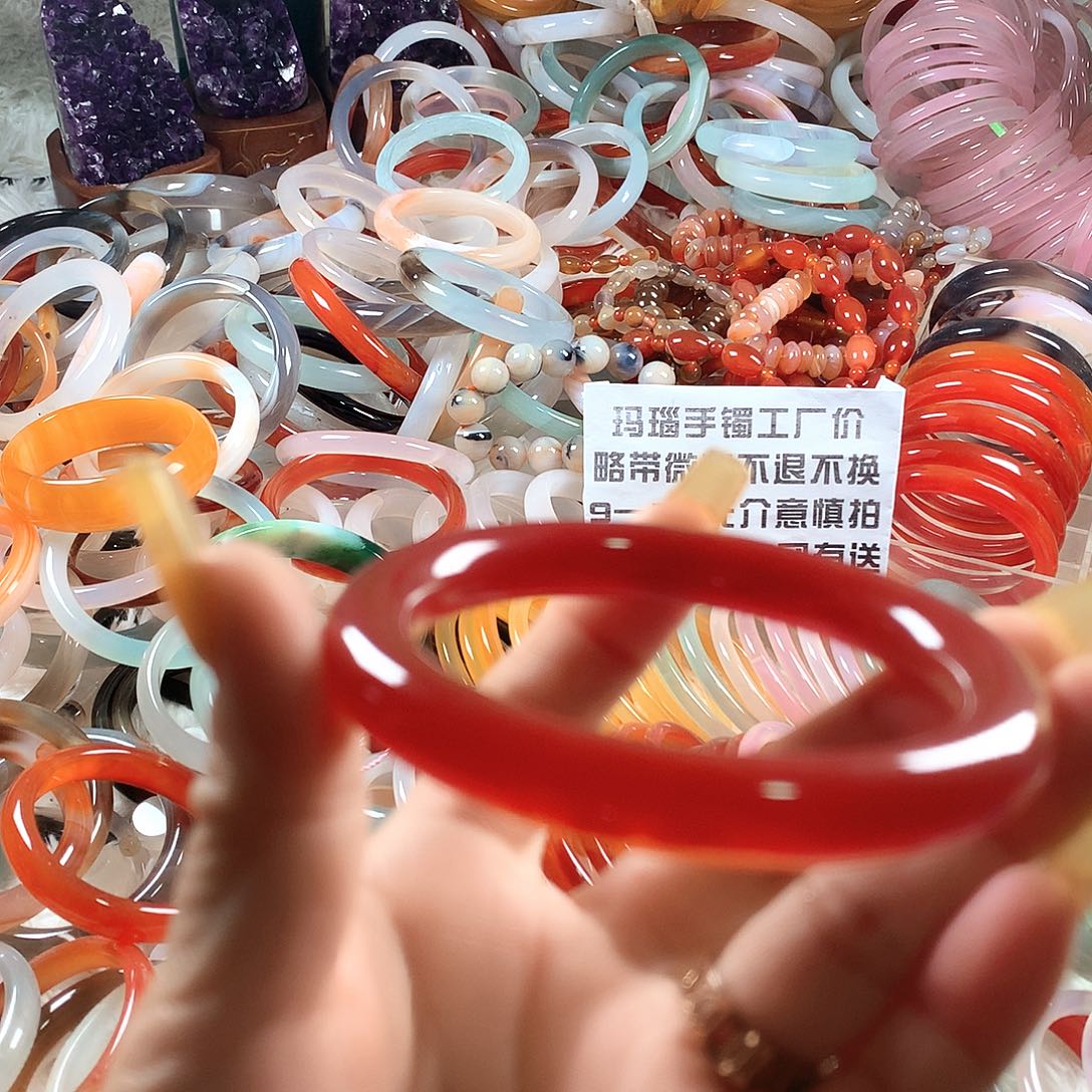 玛瑙/玉髓未镶嵌手镯