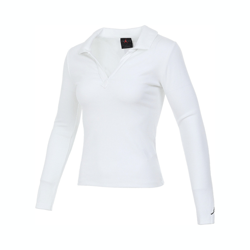 【滔搏联动】Nike耐克Jordan女子白色长袖针织上衣FV7192-100