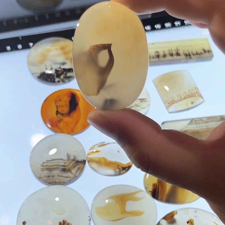 玛瑙/玉髓未镶嵌吊坠(不含链)