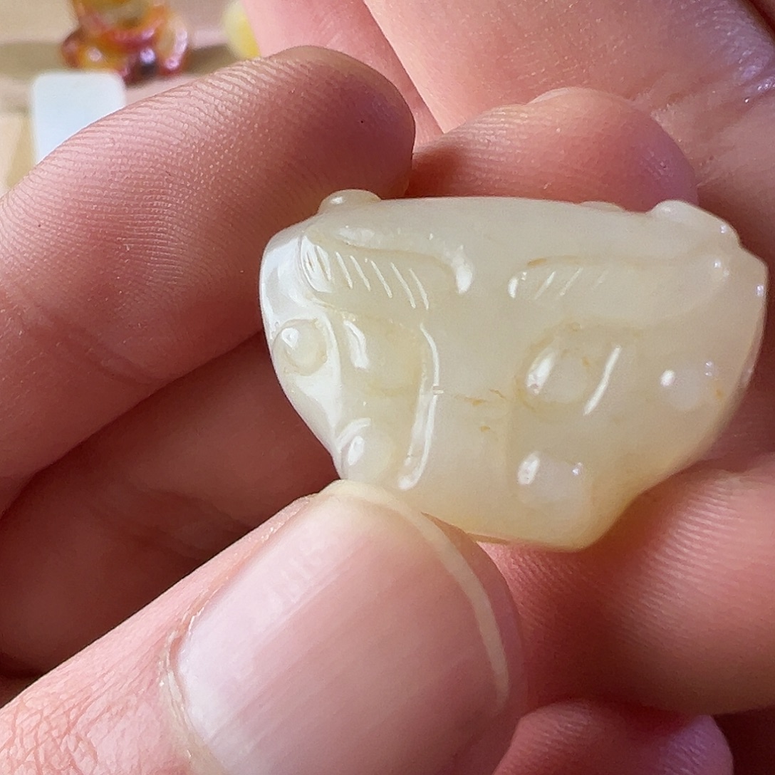 好***哥和田玉未镶嵌挂件