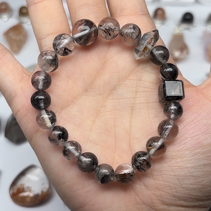 手串水晶未镶嵌闪灵钻手串