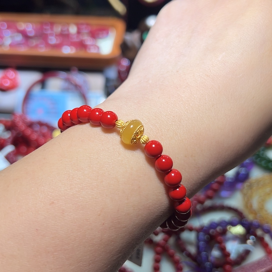 高含量红砂设计款手链