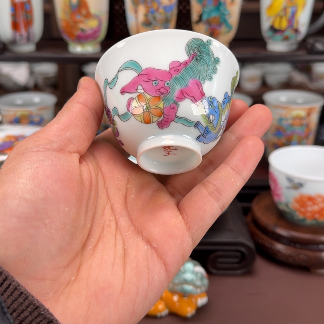 杯景德镇陶瓷艺术家作品欣赏